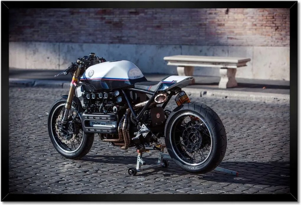 Poszterek keretben 60x40 Klasszikus motorkerékpár Motor