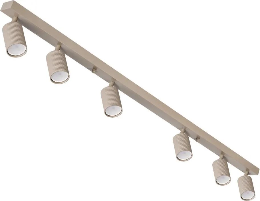 Bézs spotlámpa 6xGU10/35W/230V