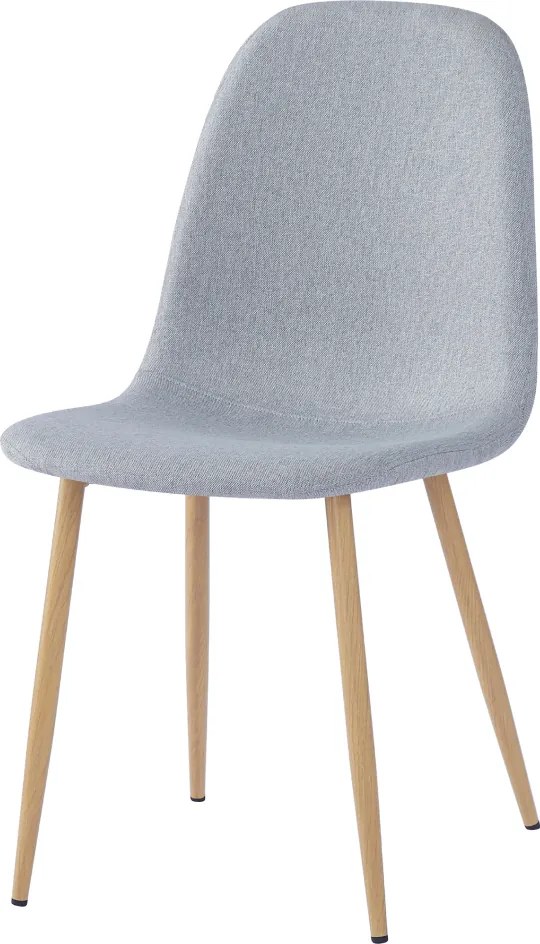 Szék, világos szürke/bükk, LEGA NEW