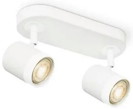 LED állítható spotlámpa MANU 2xGU10/5,8W/230V fehér