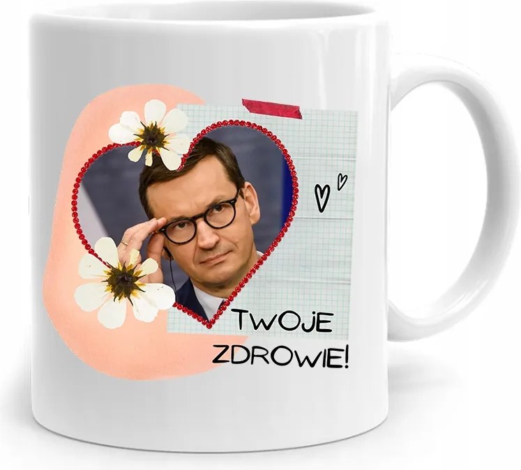 Bögre Politikus Miniszterelnök Mateusz Morawiecki Pis