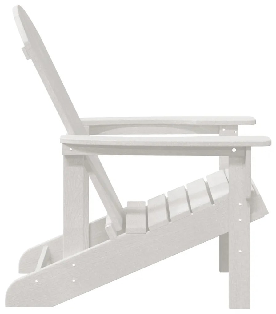 Adirondack szék Fehér 74x82x91 cm HDPE