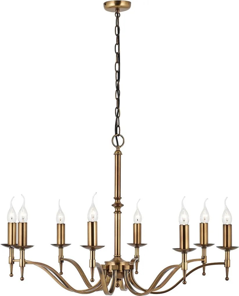 ENDON CA1P8B STANFORD Modern Csillár Antik Bronz E14 IP20
