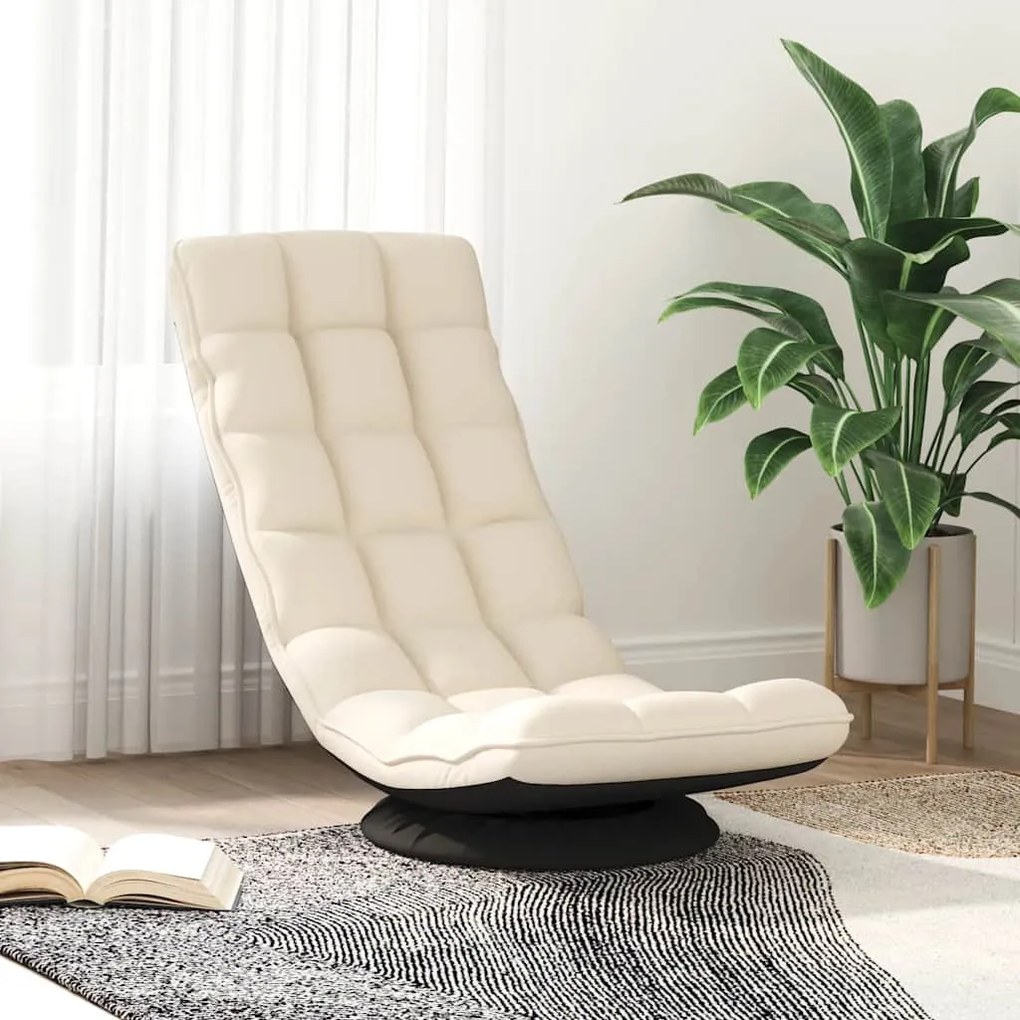 vászon szövet forgó padlószék 70x51x79 cm