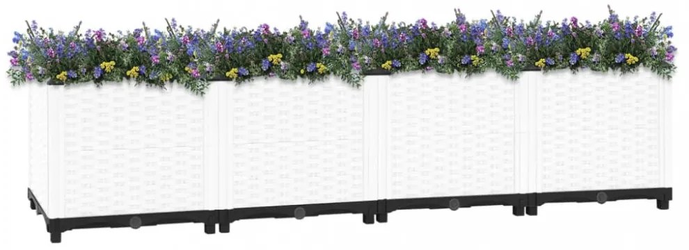vidaXL polipropilén magaságyás 160 x 40 x 38 cm