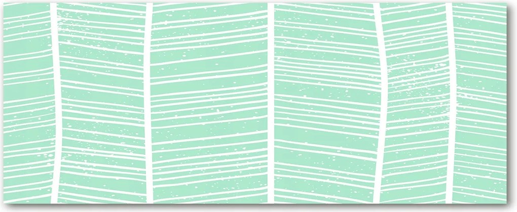 Konyhai védőpanel üvegből halszálka mintás XXL