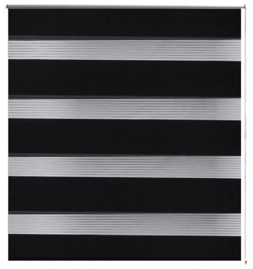 Zebra roló 50 x 100 cm Fekete