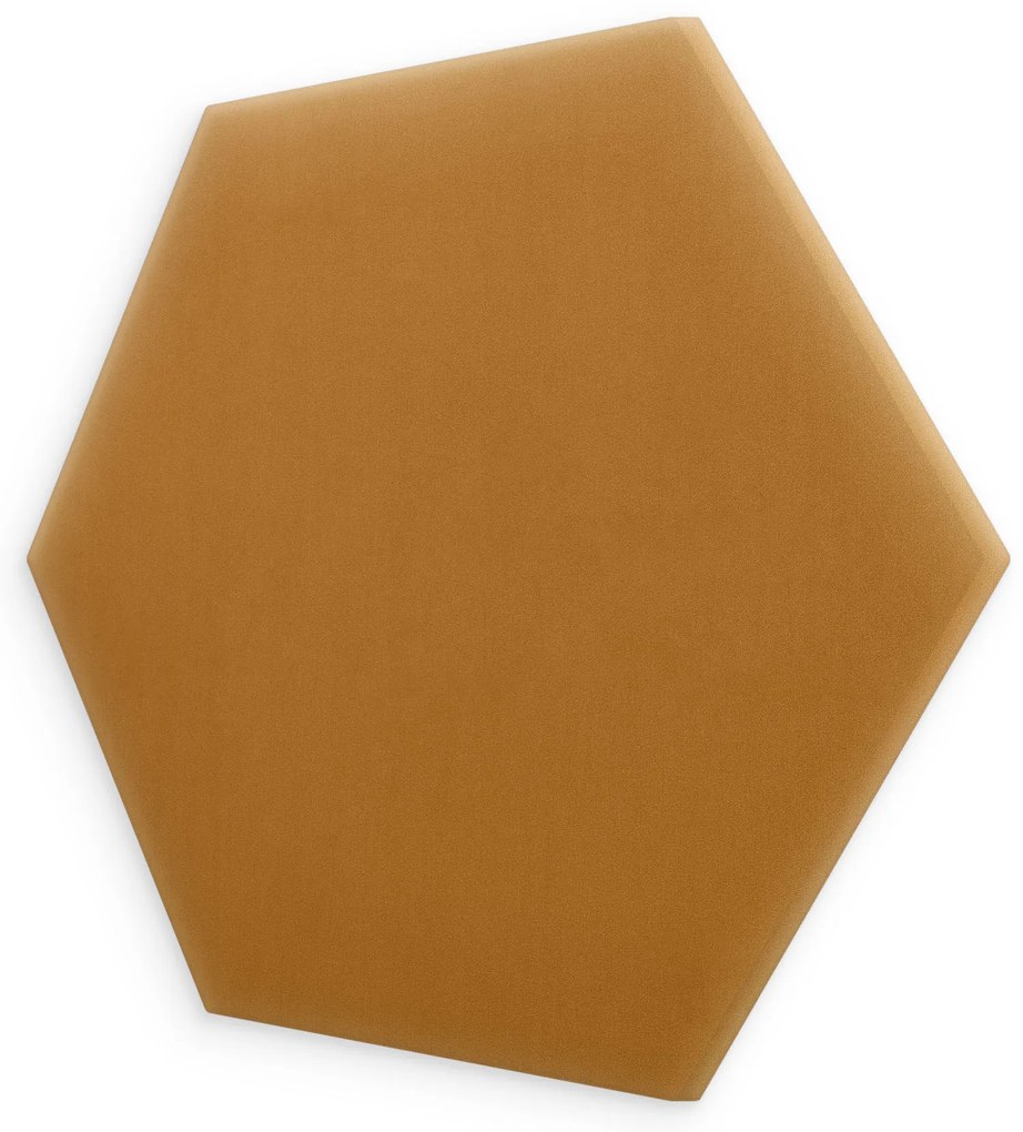 Bársony kárpitozott panel - Hatszög - 35x40cm Szín: Bordó