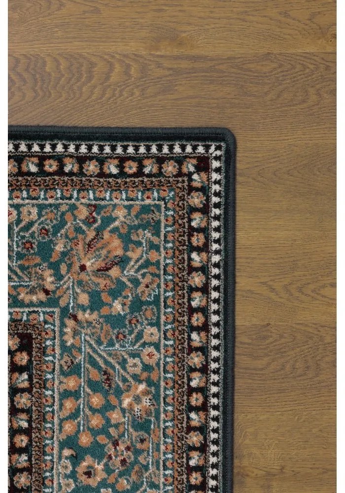 Zöld gyapjú szőnyeg 160x240 cm Charlotte – Agnella