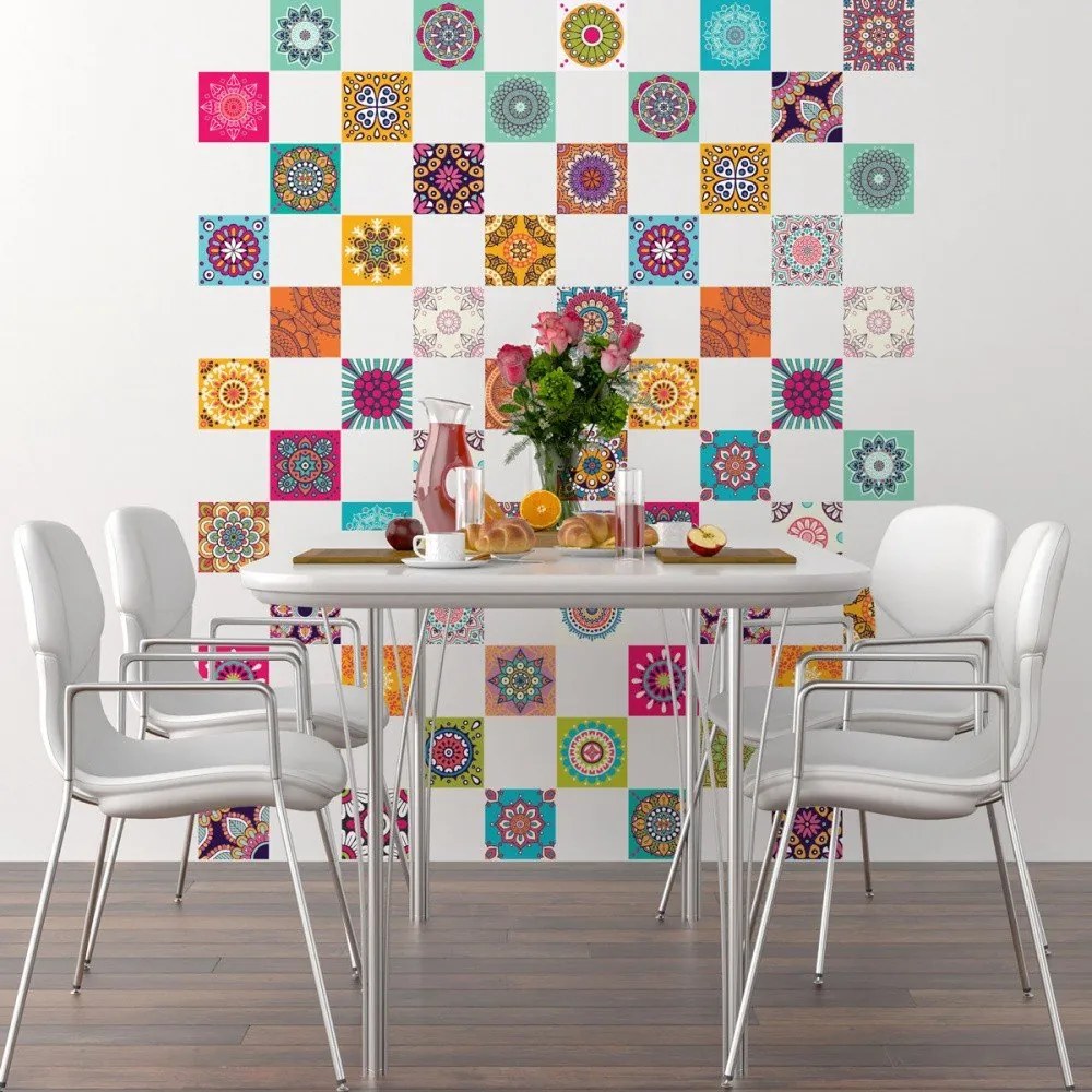 Flow 60 darabos falmatrica, 15 x 15 cm - Ambiance