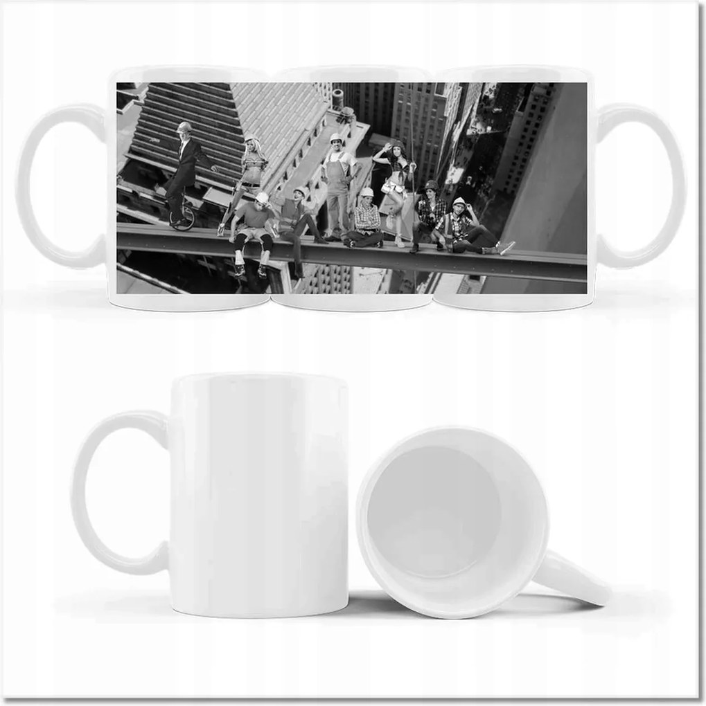 Fotó bögre Munkások a gerendán Ny Us