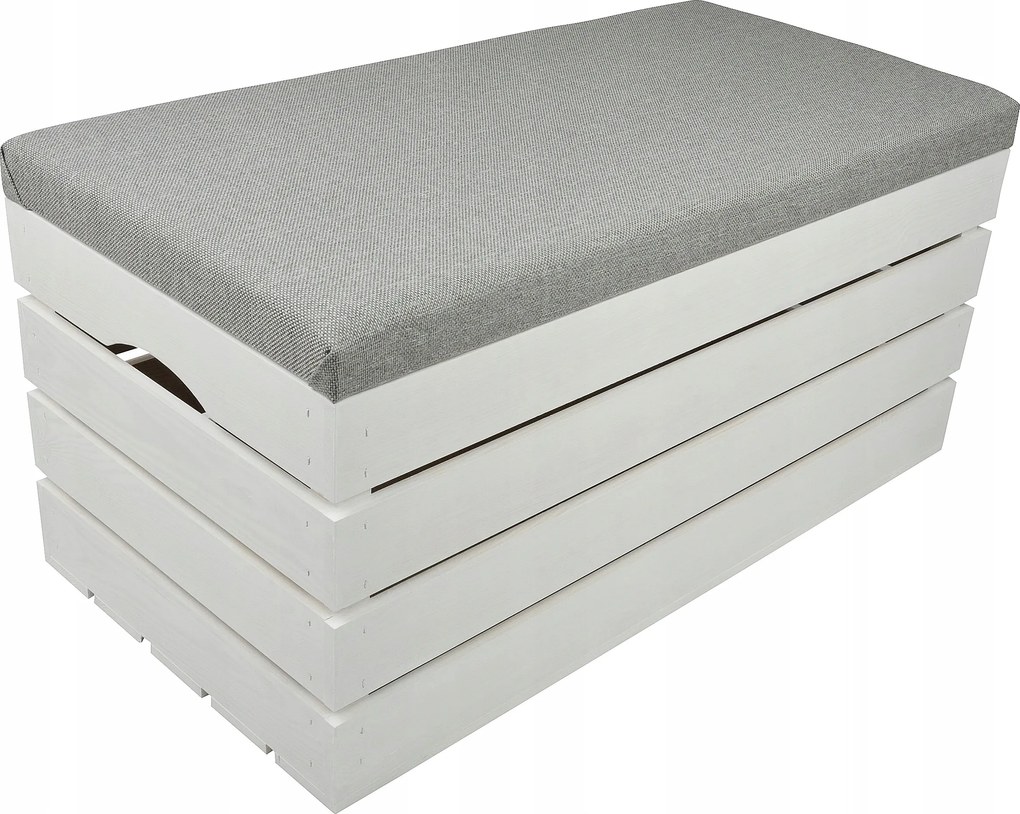 Fenyő Puff Láda Tároló Láda Fa