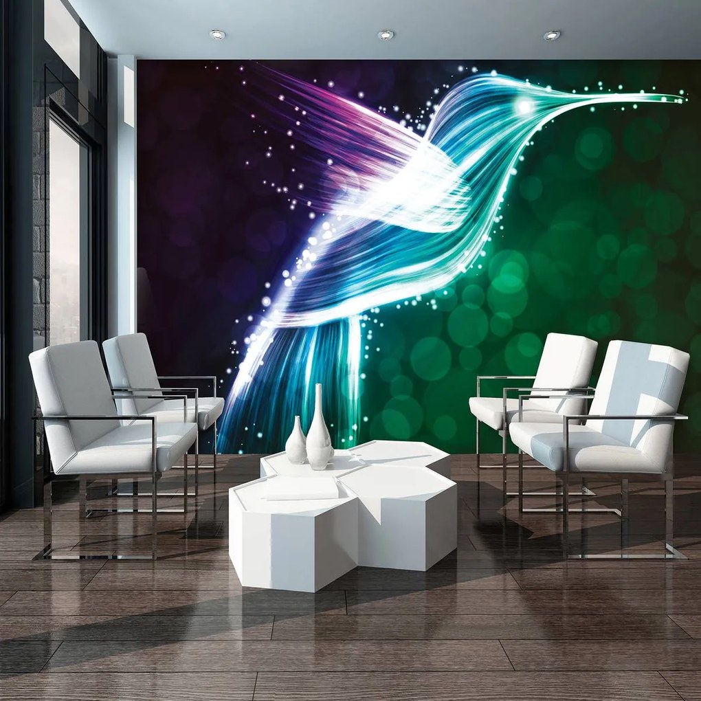 Fotótapéta - Világító kolibri (152,5x104 cm)