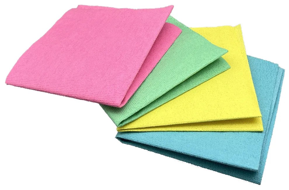 PVA mikroszálas törlőkendő sárga 38x35cm