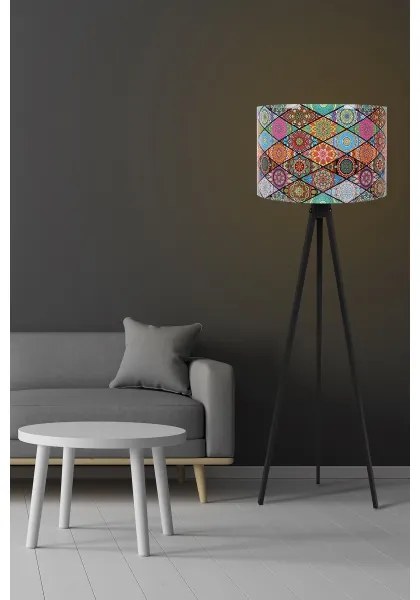 Állólámpa AYD 1xE27/60W/230V többszínű/fekete