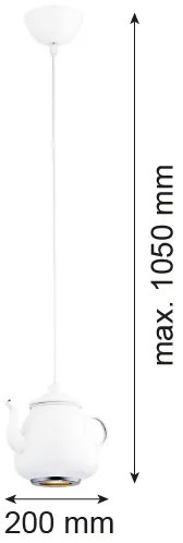 Argon 3650 - Függeszték JAMAJKA 1xGU10/50W/230V