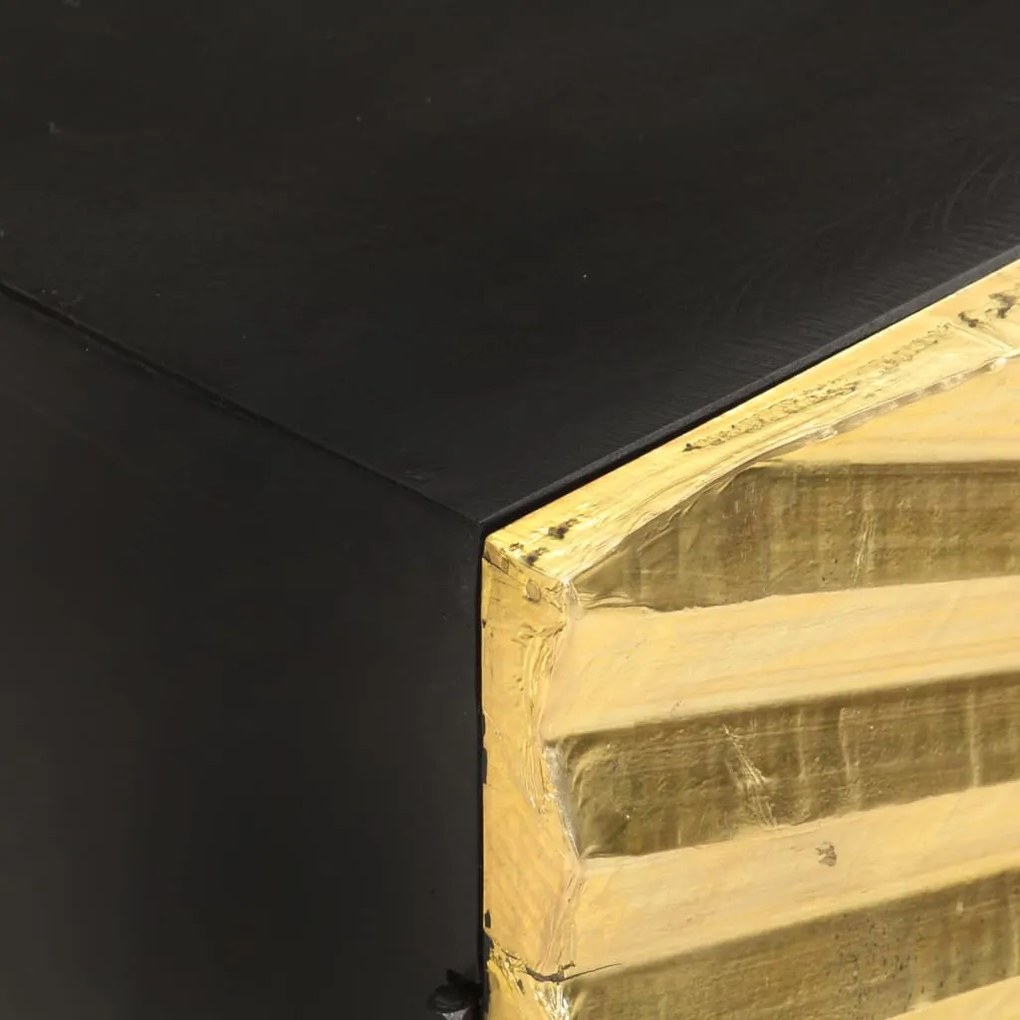 tömör mangófa TV-szekrény 90 x 30 x 45 cm