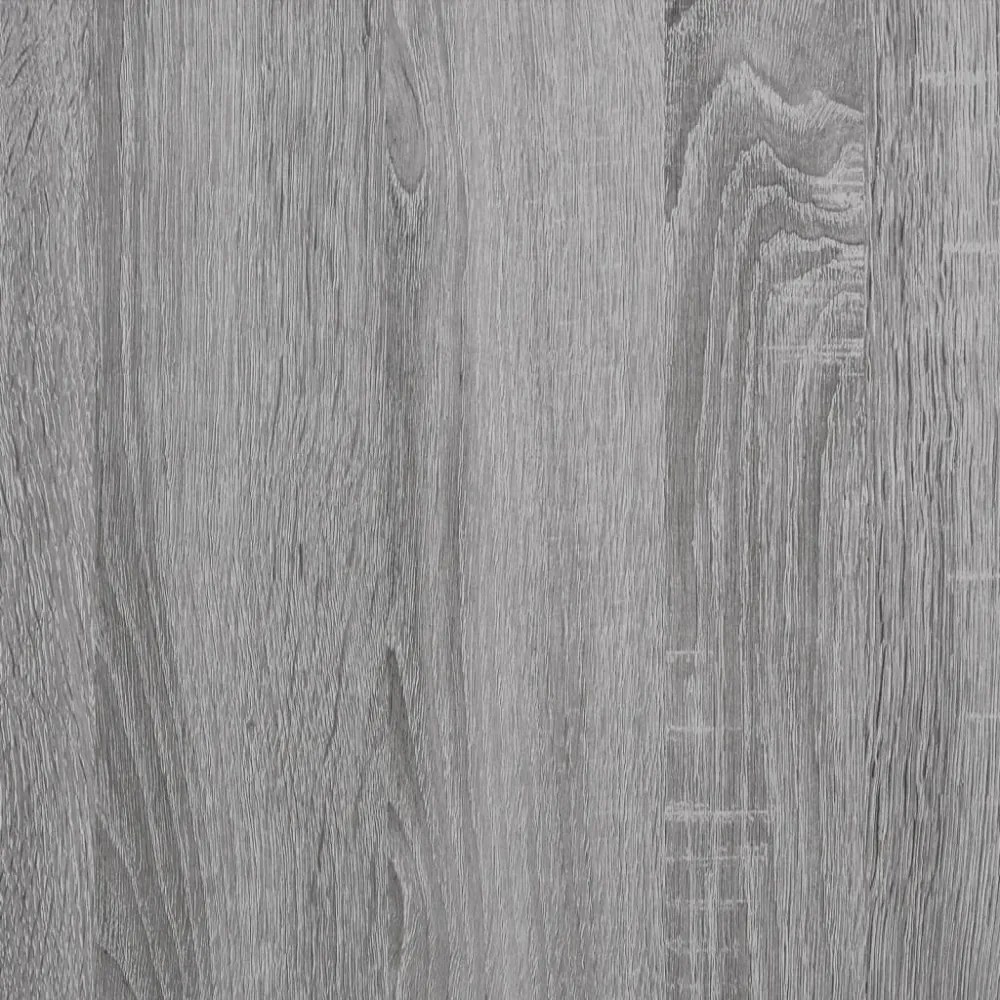 szürke sonoma színű szerelt fa TV-szekrény 100x40x50 cm