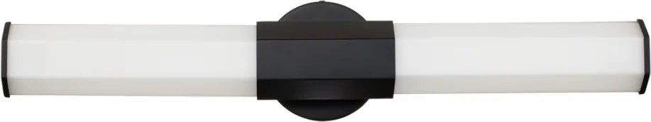 Quintiesse FACET QN-FACET-LED2-BK-BATH Fali lámpa 2x12W/LED 3000k 2160LM IP44