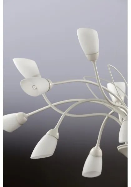 Jupiter 2062 - Láncos csillár GLORIOSA 15xG9/14W/230V krémszínű