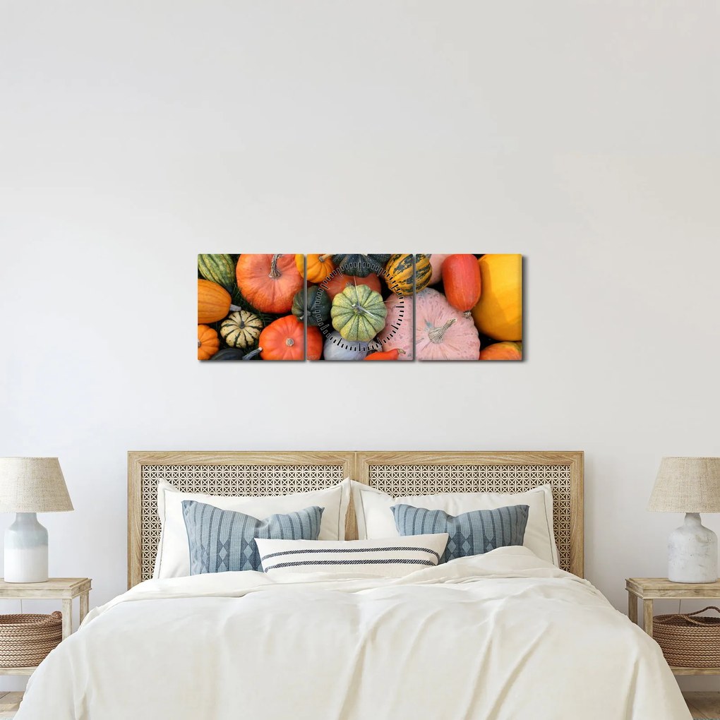 Kép - Tök (órával) (90x30 cm)