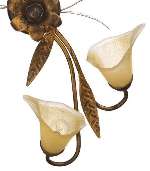 ONLI - Mennyezeti lámpa ALGA 4xE14/6W/230V bronz