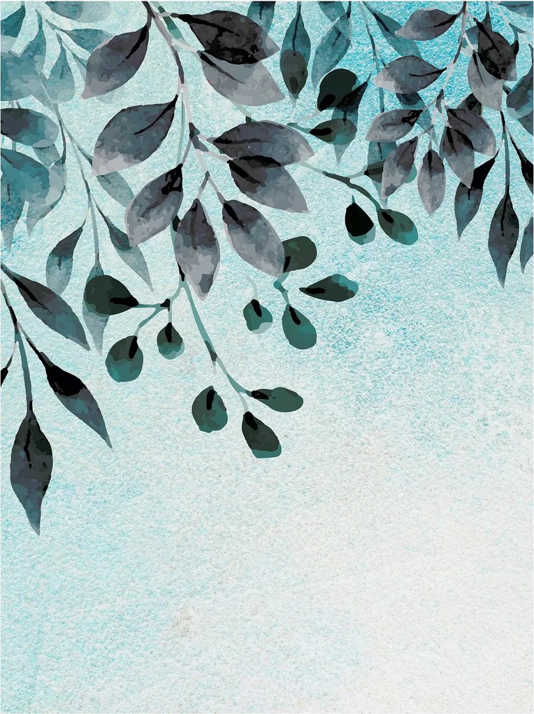 Fotótapéta levelek gallyak szár 206 x