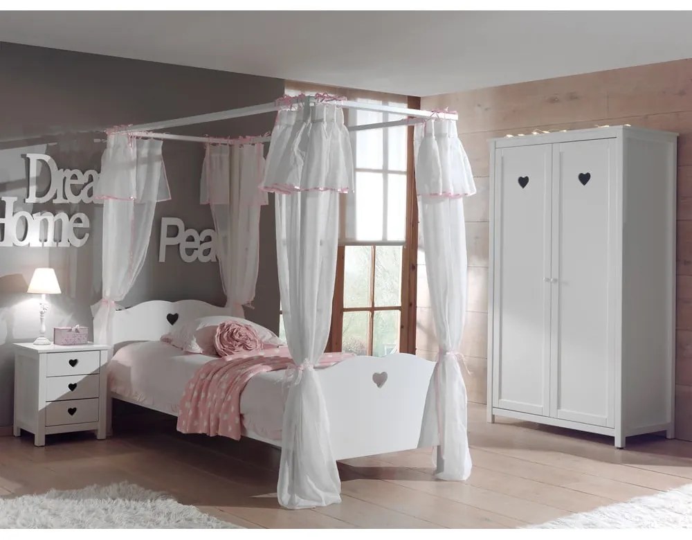 Amori fehér szekrény, magasság 190 cm - Vipack