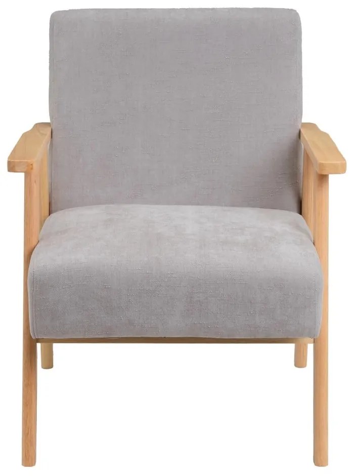 Szürke zsenília fotel Vintage – Casa Selección