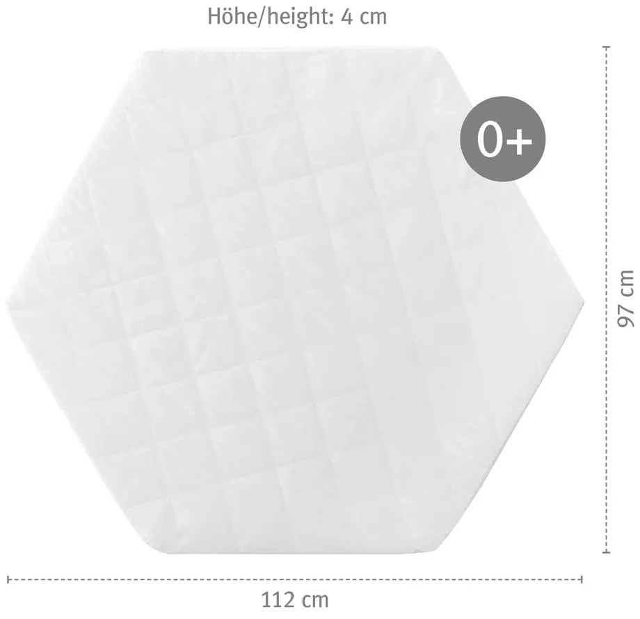 Hab gyerek matrac 112x97 cm – Roba