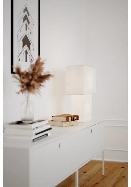 ByRydens 4024610-5000 - Asztali lámpa iSQUARE 1xE27/8W/230V fehér