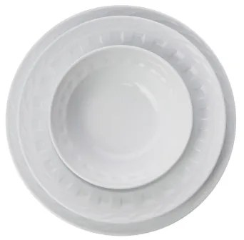 18 részes fehér porcelán étkészlet