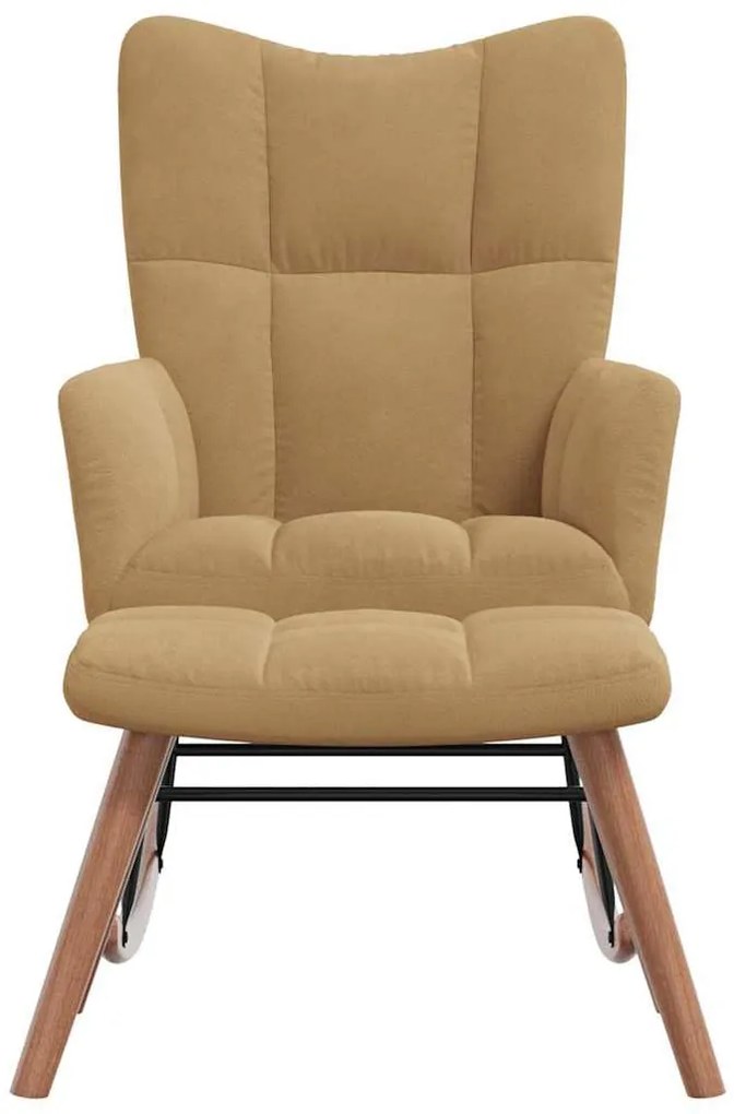 barna bársony hintaszék ülőkével