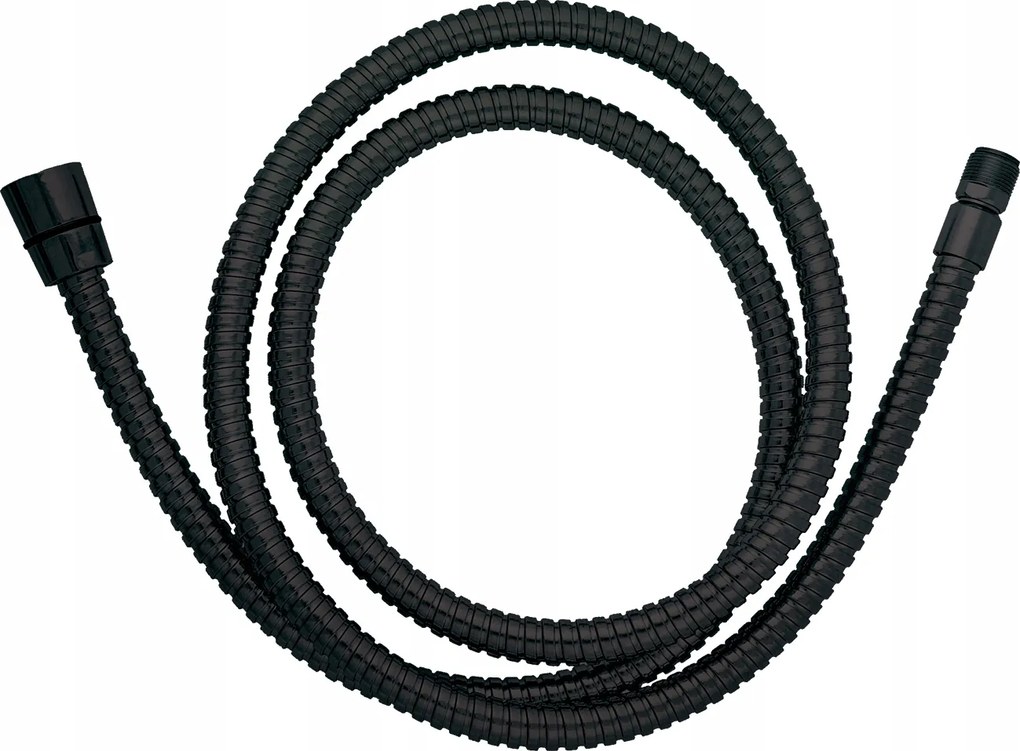 Konyhai Kádtömlő Fekete 180 CM Rozsdamentes Acél