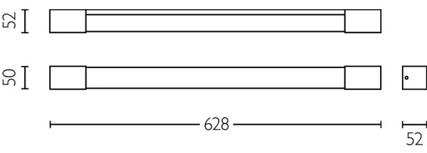 Philips - Fürdőszobai tükörmegvilágító ROVER LED/10W/230V IP44 réz