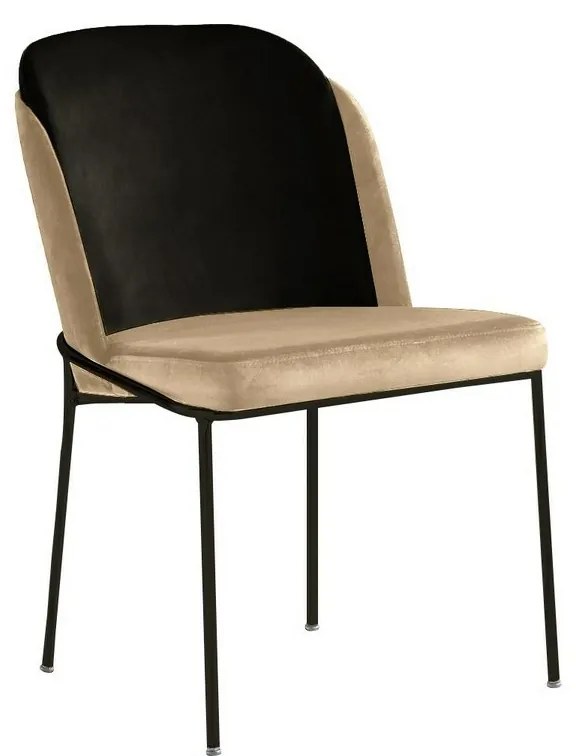 Dore Beige and Black étkezőszékek, 2 db