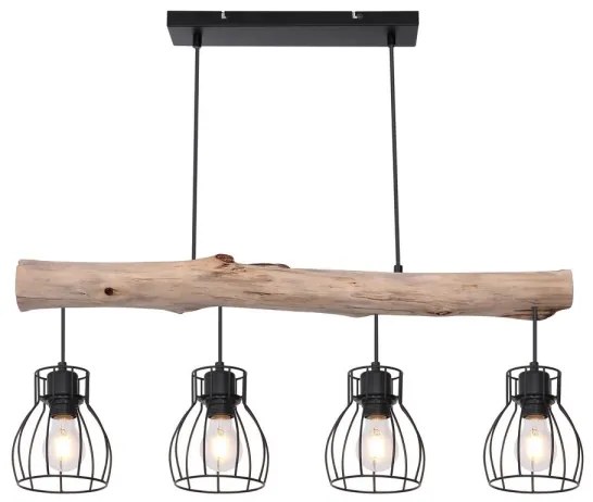 Globo 15326-4N - MINA 4 ágú függeszték E27/40W/230V