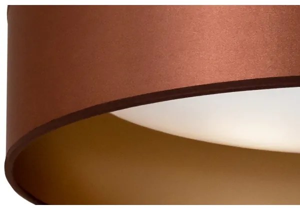 Duolla - LED Mennyezeti lámpa ROLLER LED/24W/230V átm. 45 cm réz/arany