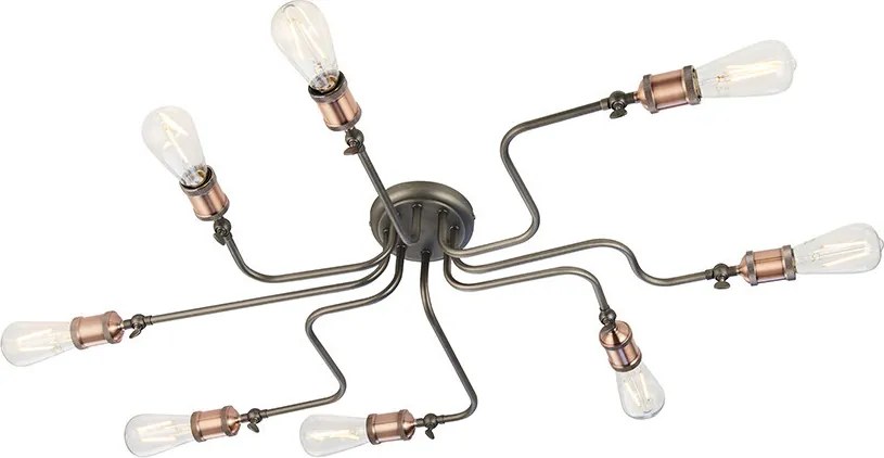 Endon HAL 81610 Plafonlámpa 8x40W/E27 IP20