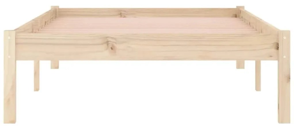 tömör fenyőfa ágykeret matrac nélkül 100x190 cm