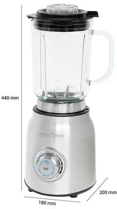 ProfiCook UM 1207 asztali keverőgép, ezüst