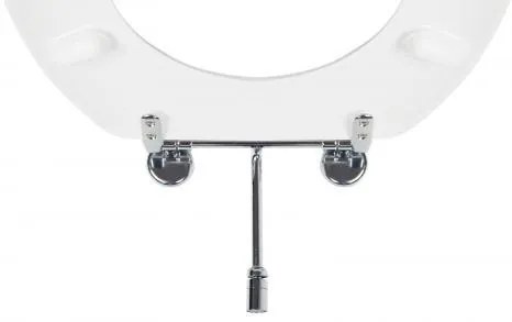 CR BIDÉS WC ülőke - hideg / melegvizes csapteleppel - Duroplast - 44 x 37 cm