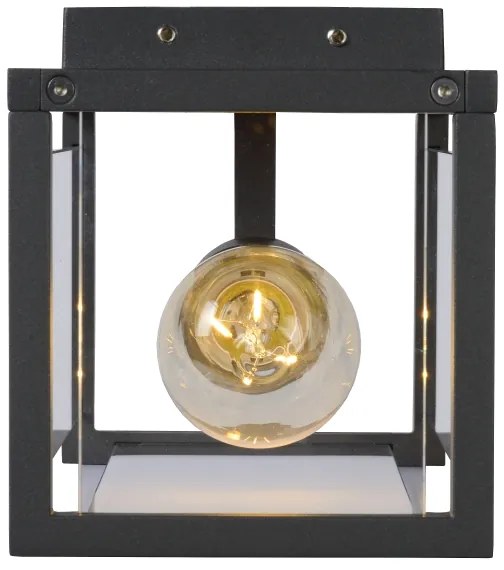 Lucide 27885/01/30 - Kültéri fali lámpa CLAIRE 1xE27/15W/230V IP54 fekete