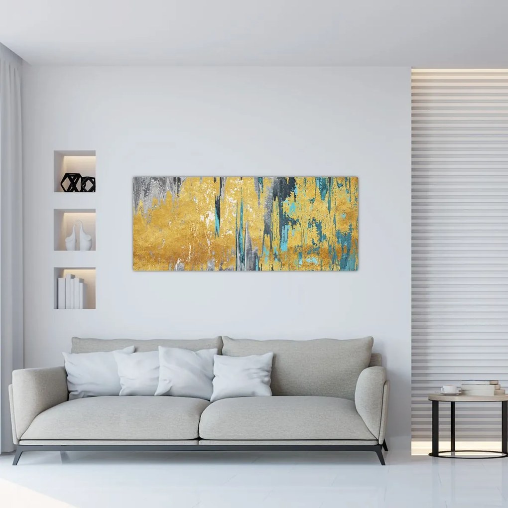 Kép - Arany design (120x50 cm)