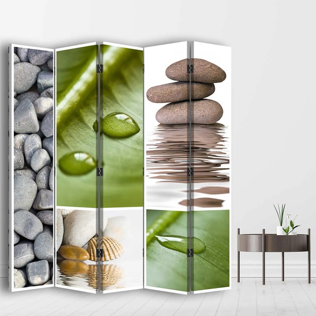Gario Paraván A zen különbözo arcai Méret: 180 x 170 cm, Kivitelezés: Forgó paraván 360°
