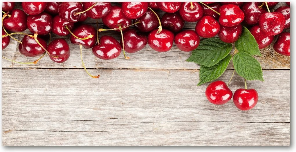 Fotó-üvegkép Cseresznye a fán 140x70