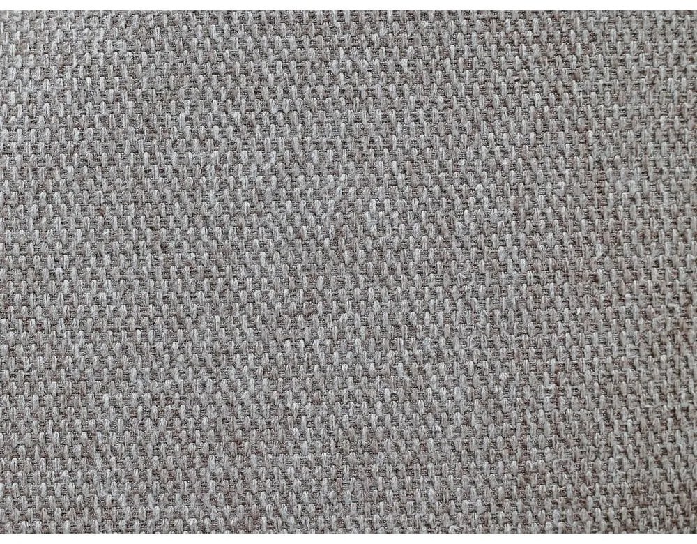 Bézs kárpitozott franciaágy ágyráccsal 160x200 cm Romane – Bobochic Paris