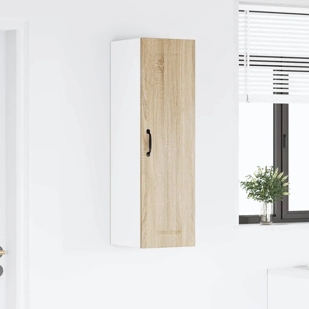 Fali konyhaszekrény Sonoma tölgy 30 x 31 x 100 cm Faanyag