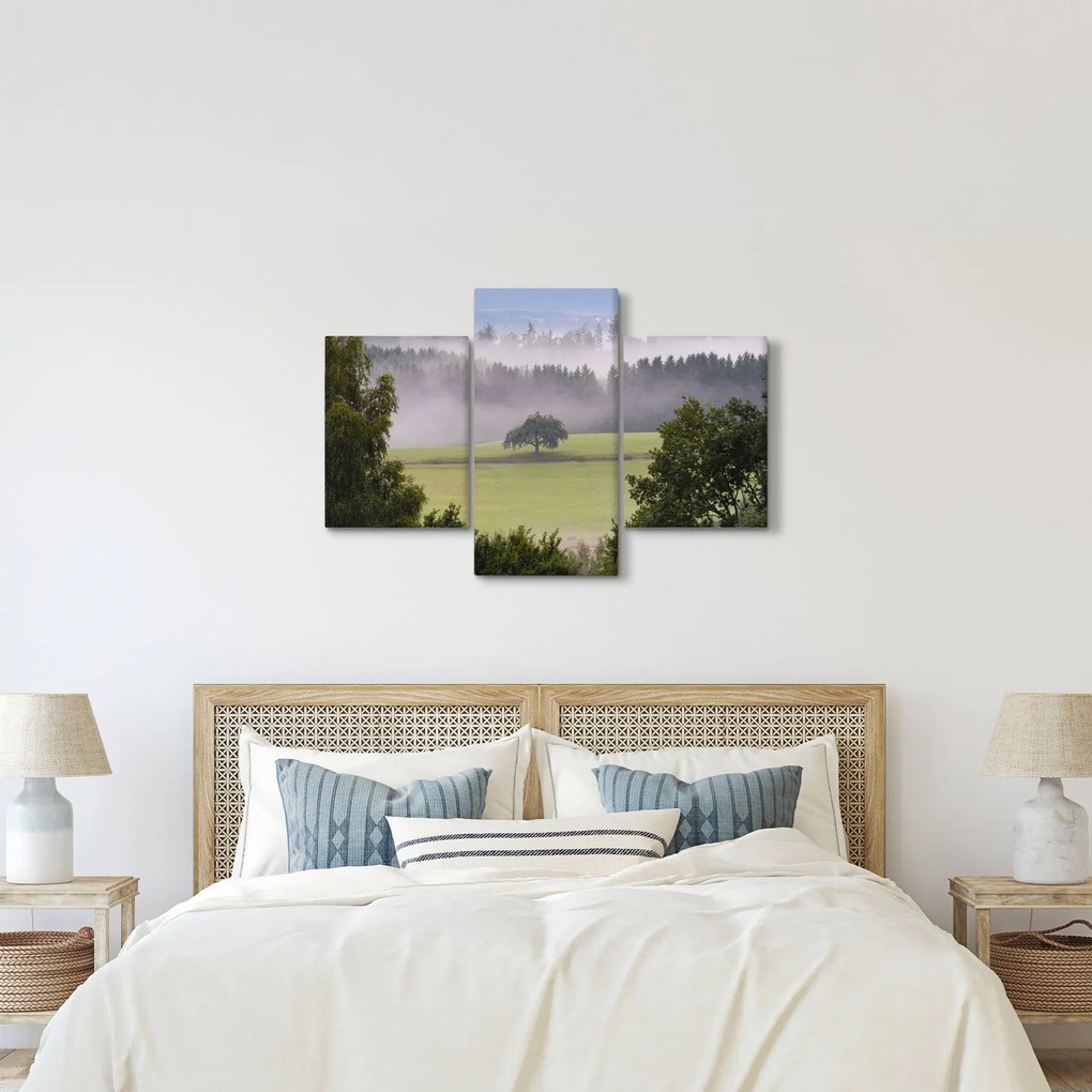 Egy kép a rétről egy fával (90x60 cm)