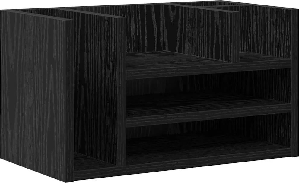 vidaXL Íróasztali rendező Öreg fa 44,5 x 24 x 25 cm Faanyag